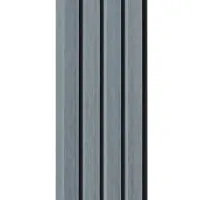 Реечная стеновая панель CM Wall Ebony (Эбен) ДПК, 26х219х4000мм