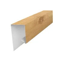 Планка завершающая сложная 2000x30х20х40, 0.45 мм Printech светлое дерево