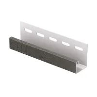 J-планка U-Plast Stone House S-Lock Ригельный кирпич грифель