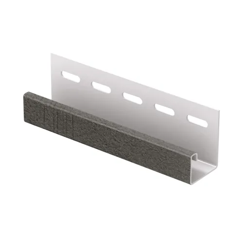 J-планка U-Plast Stone House S-Lock Ригельный кирпич грифель