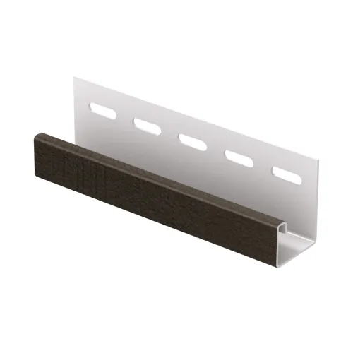 J-планка U-Plast Stone House S-Lock Ригельный кирпич мокко