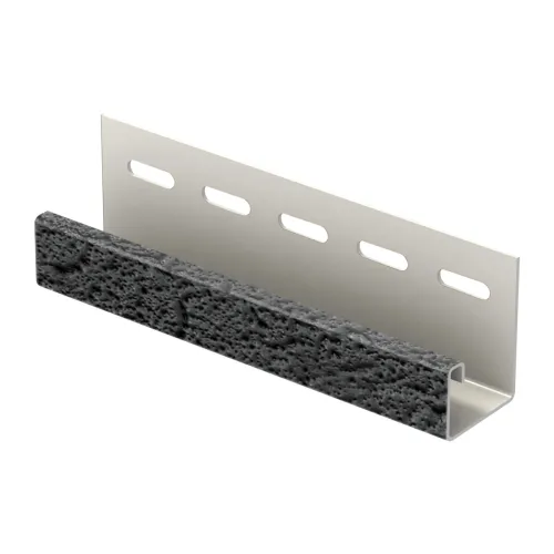 J-планка U-Plast Stone House S-Lock Клинкер Нордик графит