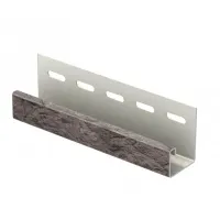 J-планка U-Plast Stone House S-Lock Таганай туманный