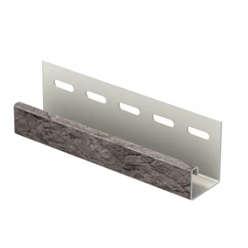 J-планка U-Plast Stone House S-Lock Таганай туманный