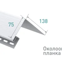 Околооконная планка U-Plast Timberblock Дуб натуральный