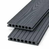 Террасная доска LISEN WPC ДПК 3000х146х23 Light Gray