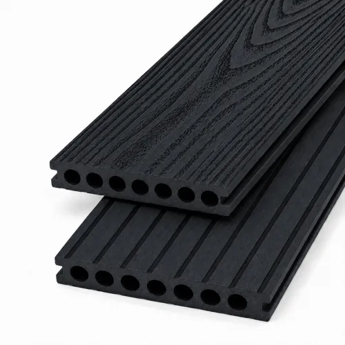 Террасная доска LISEN WPC ДПК 3000х146х23 Dark Gray