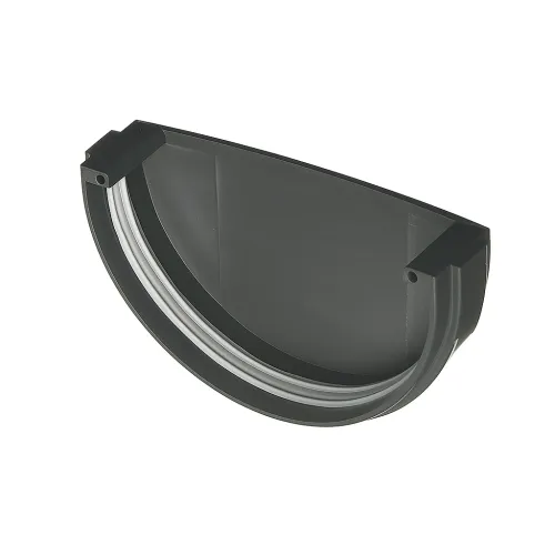 Заглушка желоба металл KAZPROM D185 RAL 7024