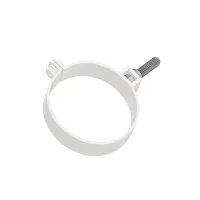 Хомут трубы металл KAZPROM D250 RAL 9003