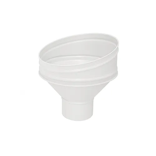 Воронка круглая металл KAZPROM D250 RAL 9003
