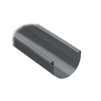 Желоб водосточный металл KAZPROM D250 1250 мм RAL 7024