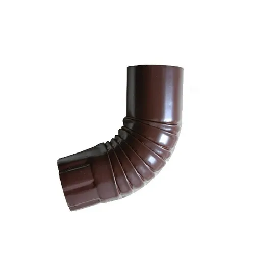 Гофроколено (верхнее, нижнее) металл KAZPROM D300 matt RAL 8017