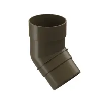 Колено 45° Döcke Premium Каштан, RAL 8017