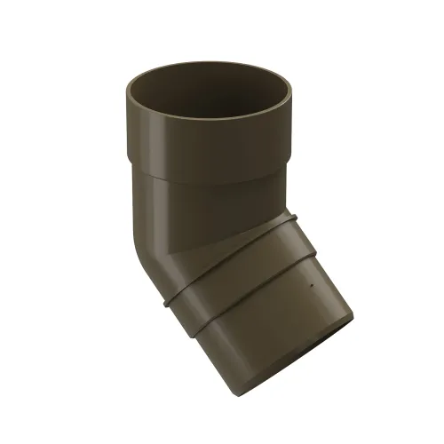 Колено 45° Döcke Premium Каштан, RAL 8017