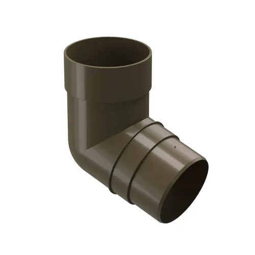 Колено 72° Döcke Premium Каштан, RAL 8017