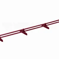 Снегозадержатель трубчатый VEGAlite 20×40/1,2мм 3м RAL 3005