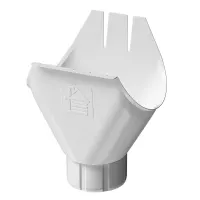 Воронка желоба Docke Stal Premium Пломбир RAL 9010