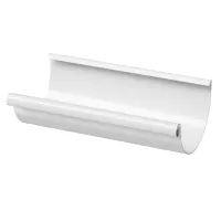 Желоб водосточный Docke Stal Premium D125 3 м Пломбир RAL 9010
