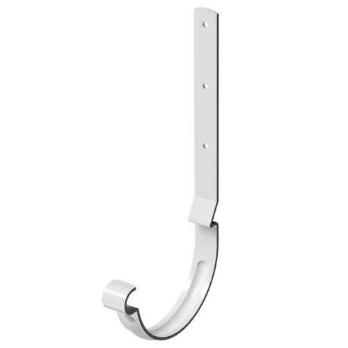 Карнизный крюк длинный Docke Stal Premium D125 Пломбир RAL 9010