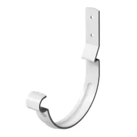 Карнизный крюк короткий Docke Stal Premium D125 Пломбир RAL 9010