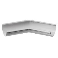 Угол внутренний 135° Docke Stal Premium D125 Пломбир RAL 9010