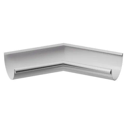 Угол внутренний 135° Docke Stal Premium D125 Пломбир RAL 9010