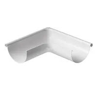 Угол внешний 90° Docke Stal Premium D125 Пломбир RAL 9010