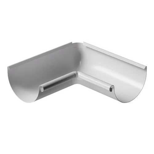 Угол внутренний 90° Docke Stal Premium D125 Пломбир RAL 9010