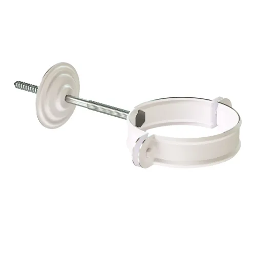 Хомут трубы Docke Stal Premium D90 Пломбир RAL 9010