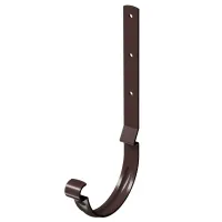 Карнизный крюк длинный Docke Stal Premium D125 Шоколад RAL 8019
