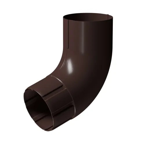 Колено 72° Docke Stal Premium D90 Шоколад RAL 8019