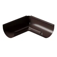Угол внутренний 90° Docke Stal Premium D125 Шоколад RAL 8019