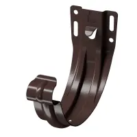 Карнизный кронштейн Docke Stal Premium D125 Шоколад RAL 8019