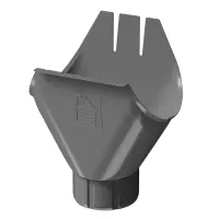 Воронка желоба Docke Stal Premium Графит RAL 7024