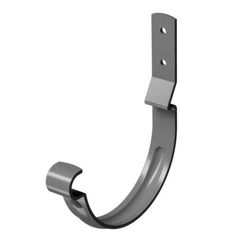 Карнизный крюк короткий Docke Stal Premium D125 Графит RAL 7024