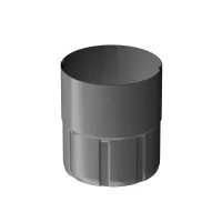 Муфта соединительная Docke Stal Premium D90 Графит RAL 7024