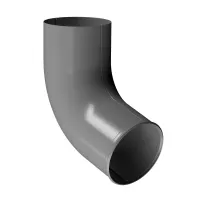 Отвод трубы Docke Stal Premium D90 Графит RAL 7024