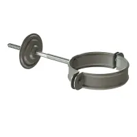 Хомут трубы Docke Stal Premium D90 Графит RAL 7024