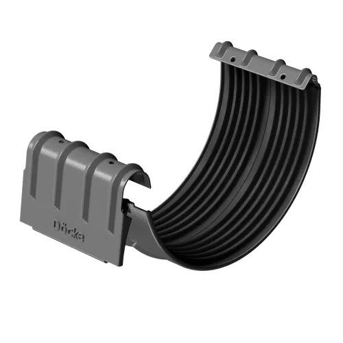 Соединитель желобов Docke Stal Premium D125 Графит RAL 7024