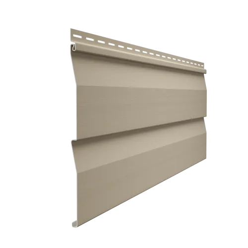 Сайдинг Döcke Standard D4.5D Корабельный брус Крем-брюле