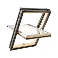 Окно мансардное деревянное ROTO Designo R45, 1 камерное, 54x98 cм