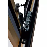 Окно мансардное деревянное ROTO Designo R45, 1 камерное, 54x98 cм