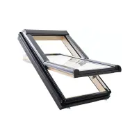 Окно мансардное деревянное ROTO Designo R45, однокамерное, 54x98 cм